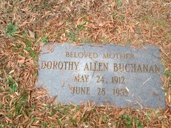 Dorothy <I>Allen</I> Buchanan 