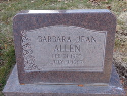 Barbara Jean Allen 