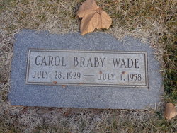 Carol <I>Braby</I> Wade 