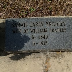 Sarah <I>Carey</I> Bradley 