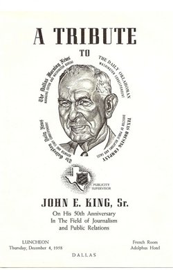 John Elmer “Bud” King Sr.