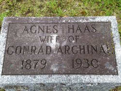 Agnes Anna <I>Haas</I> Archinal 
