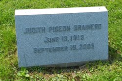 Judith <I>Pigeon</I> Brainerd 