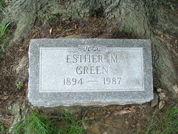 Esther M <I>Morrow</I> Green 