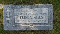 Frieda <I>Steiner</I> Ames 