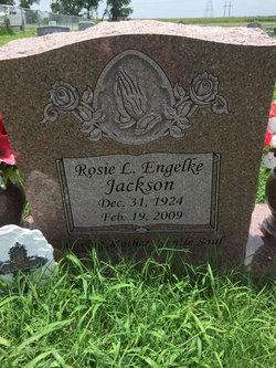 Rosie L. <I>Engelke</I> Jackson 