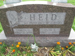 Edith E <I>Leonhard</I> Heid 