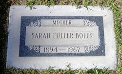 Sarah May <I>Brown</I> Boles 