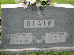 George Dewey Blair 