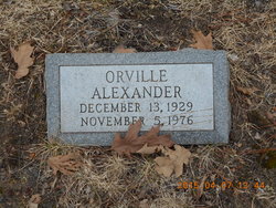 Orville Alexander 