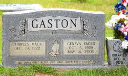 Geneva <I>Facen</I> Gaston 
