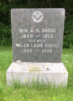 Rev Albert D. Dodge 