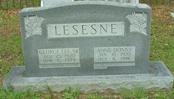 Anne <I>Donny</I> Lesesne 
