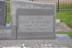 Rose <I>Blanchard</I> Batiste 
