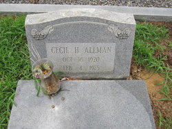 Cecil Hampton Allman 
