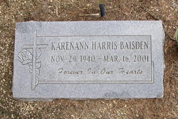 Karenann <I>Harris</I> Baisden 