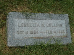 Louretta May <I>Milam</I> Collins 