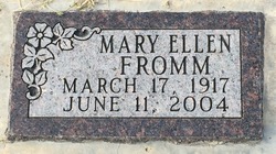 Mary Ellen <I>Ross</I> Fromm 