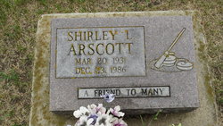 Shirley Leila <I>Lindberg</I> Arscott 
