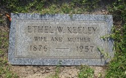 Ethel William <I>Brown</I> Keeley 