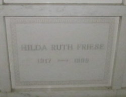 Hilda Ruth Friese 