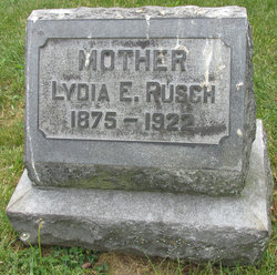 Lydia Elizabeth <I>Snyder</I> Rusch 