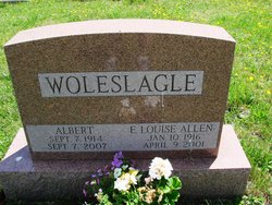 E Louise <I>Allen</I> Woleslagle 