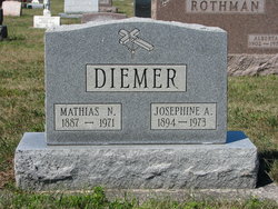 Josephine A. <I>Kreinbrink</I> Diemer 