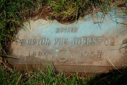 Marion S. <I>Pye</I> Johnston 