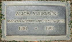 Alice <I>Pickup</I> Anderson 