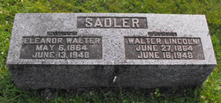 Eleanor Bertha <I>Walter</I> Sadler 