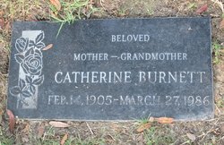 Mary Catherine <I>Abercrombie</I> Burnett 