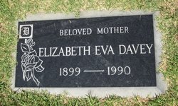 Elizabeth Eva <I>Moore</I> Davey 