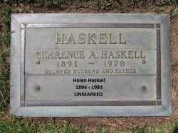 Helen Winifred <I>Slagle</I> Haskell 