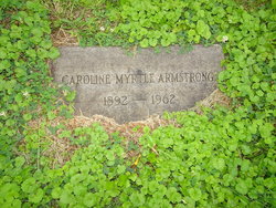 Caroline Myrtle <I>Guckert</I> Armstrong 