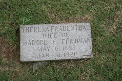 Theresa C. <I>Frauenthal</I> Friedman 