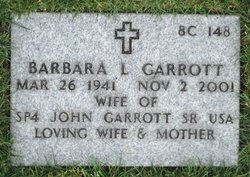 Barbara Louise <I>Haag</I> Garrott 