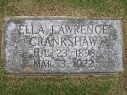 Ella <I>Lawrence</I> Crankshaw 