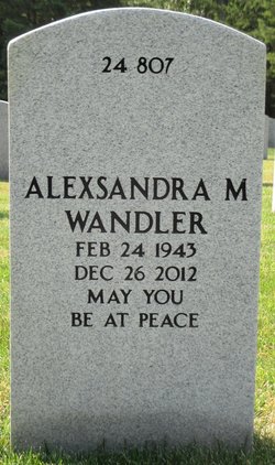Alexsandra M. “Sandra” <I>Mattson</I> Wandler 