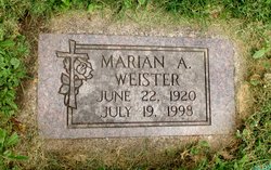Marian Ann <I>Seidl</I> Weister 