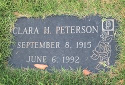 Clara H. <I>Harder</I> Peterson 
