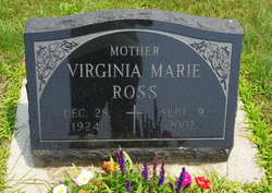 Virginia Marie <I>Gamache</I> Ross 