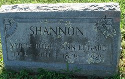 Ann <I>Lugard</I> Shannon 