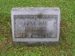 Edna May <I>Messenger</I> Riesterer 