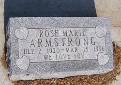 Rose Marie <I>Fuller</I> Armstrong 