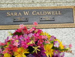 Sara Edna <I>Wilson</I> Caldwell 