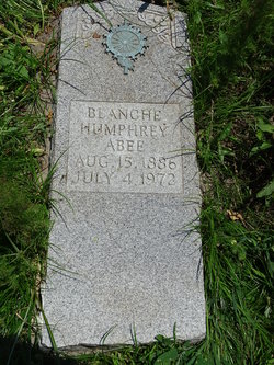 Annie Blanche <I>Humphrey</I> Abee 