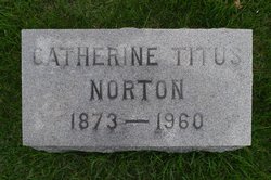 Catherine “Katie” <I>Titus</I> Norton 