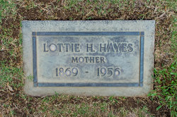 Charlotte Henrietta “Lottie” <I>Ward</I> Hayes 