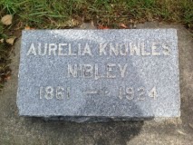 Aurelia <I>Knowles</I> Nibley 
